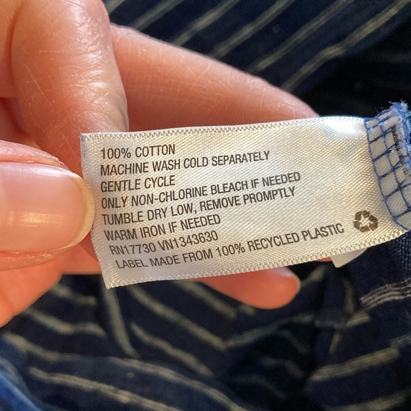 Universal Thread Blue Fitted Scoop Neck Tank Top - Picture 7 of 12